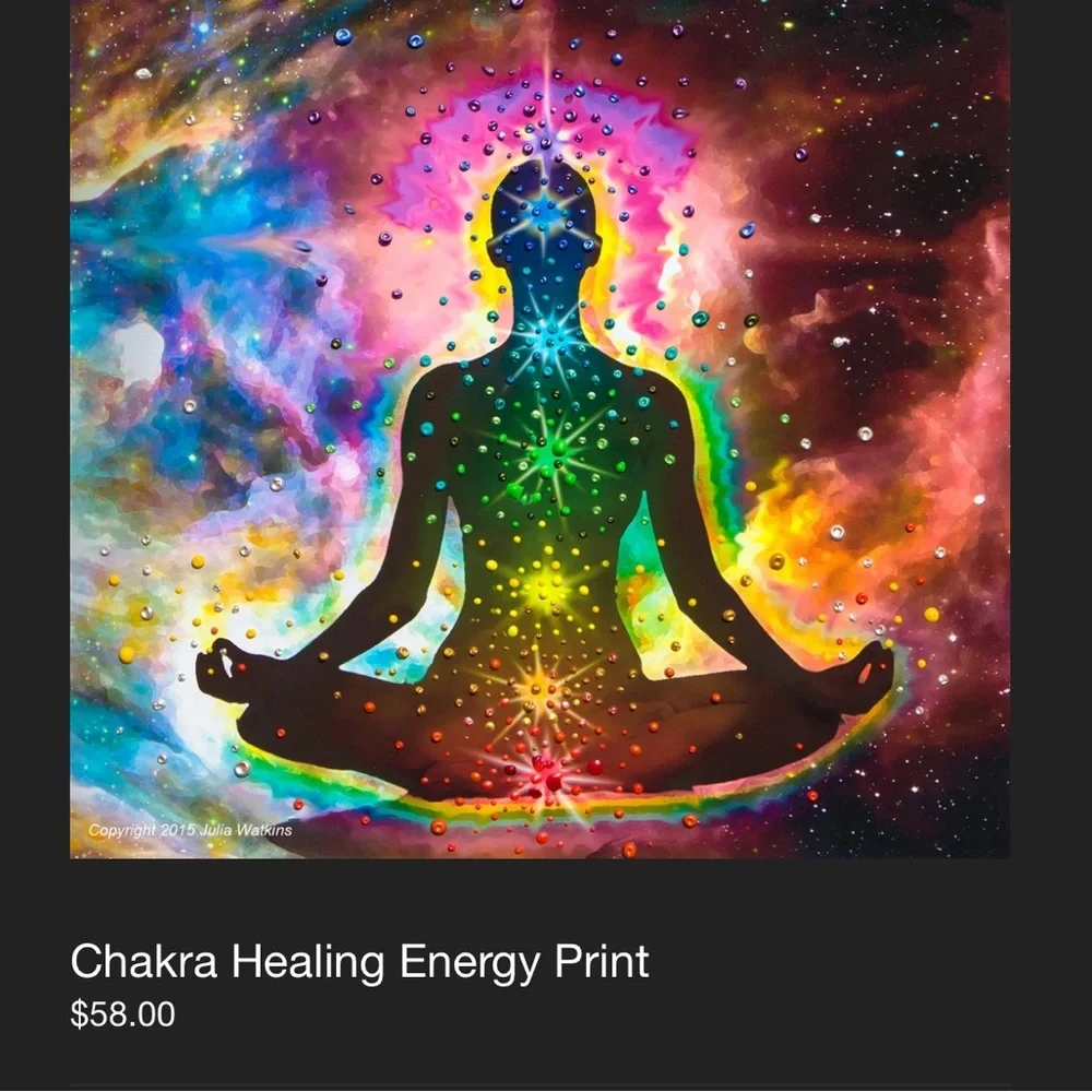 Mystical Multicolor Meditation Tapestry
